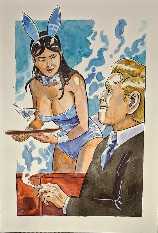 Christophe Alliel, Spynest - Terry et Ian - Original Illustration