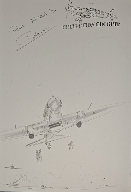 Le grand duc by Romain Hugault - Sketch