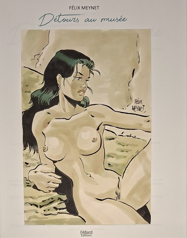 Félix Meynet, Uma (Les Éternels) - Détours au musée - Dédicace