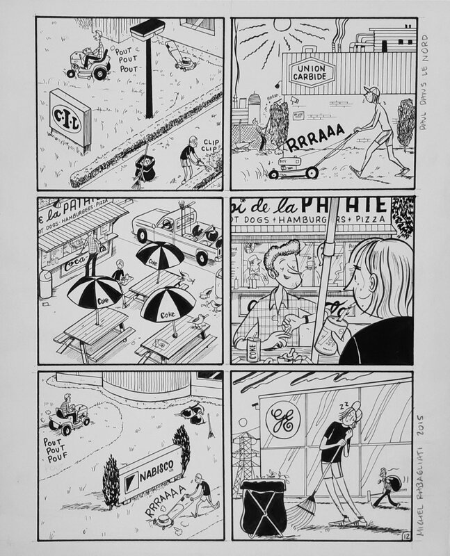 Paul dans le Nord by Michel Rabagliati - Comic Strip