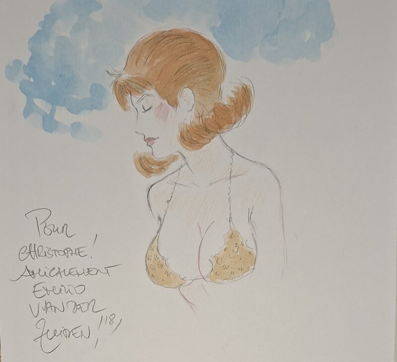 Jungle Girl by Emilio Van der Zuiden - Sketch