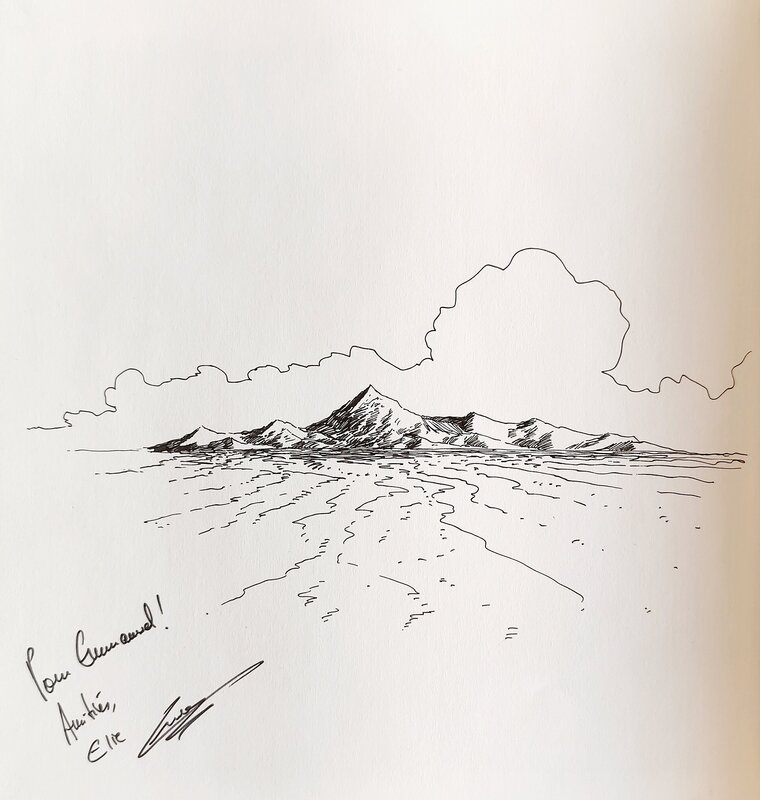 Cometa 2025Mai21 par Elie Huault - Dédicace