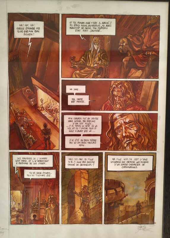 Gwendal Lemercier, Les Contes de l'Ankou T1 Hantise Pl10 Couleur - Planche originale