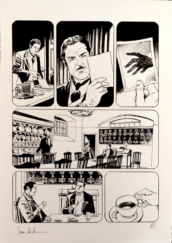Luca Raimondo, Thomas Carnacki - T2 - Planche 21 - Planche originale