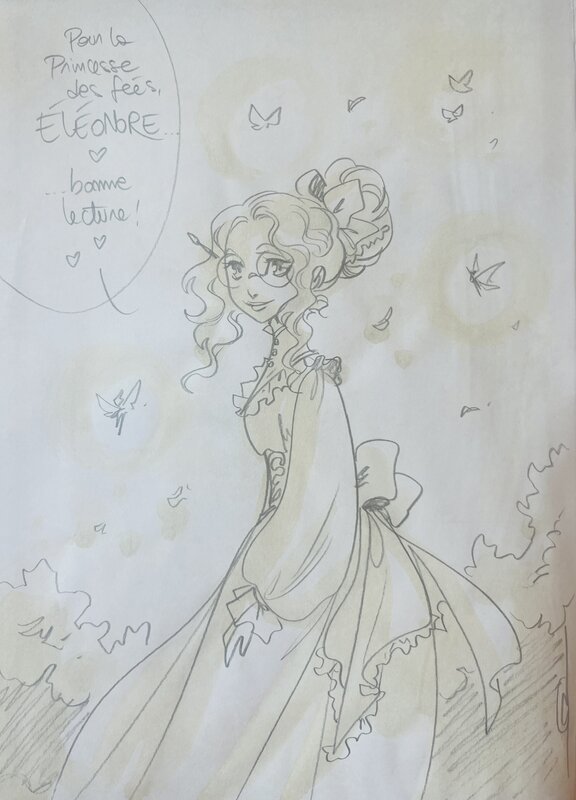 Lucie Caraval by Nora Moretti - Sketch