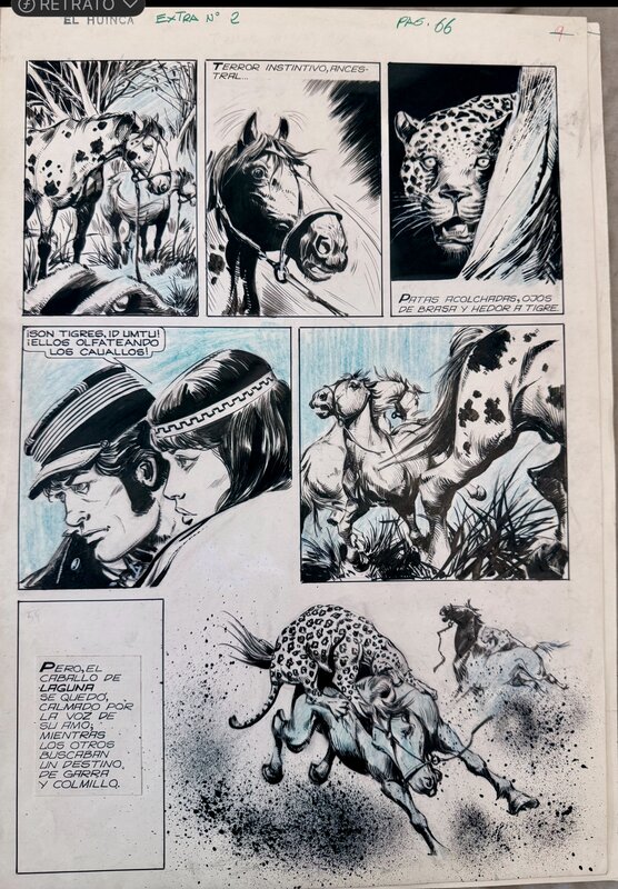 Mayor Laguna par César Spadari - Planche originale