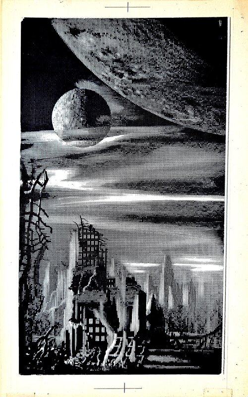 Thole Karel, R.Crane, Roman SF Couverture - Couverture originale
