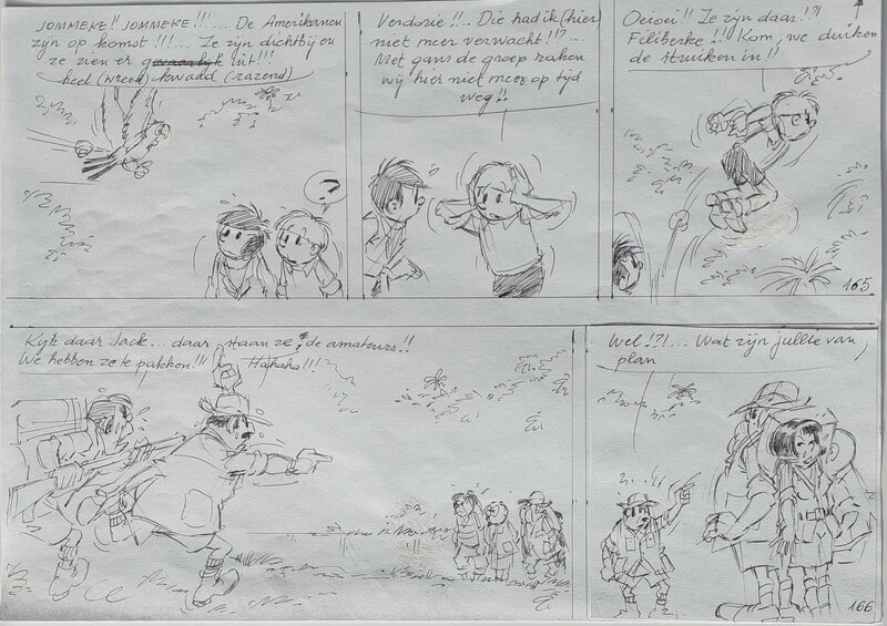 Edwin Wouters, Jommeke 306: Rubberman - Comic Strip