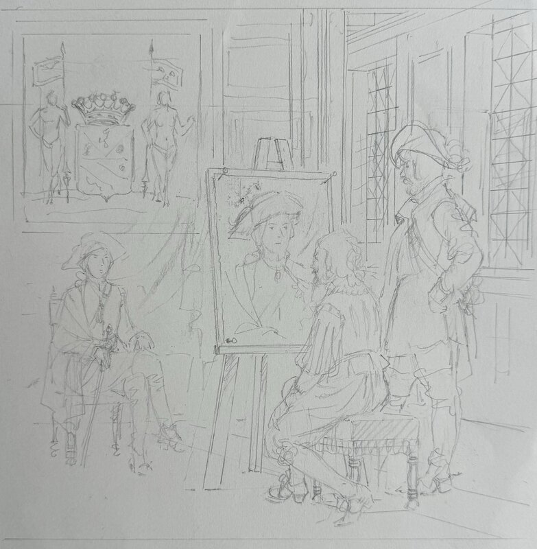 André Juillard - Original Illustration