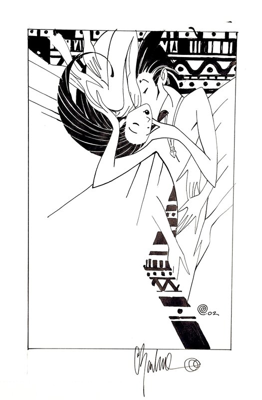 Bachalo Hunter9 Cover Prelim 2 - Œuvre originale