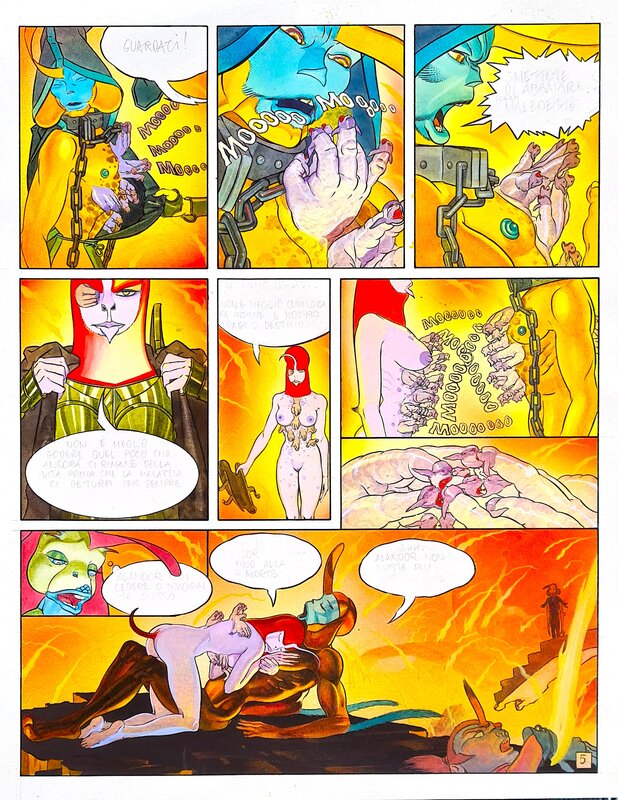 Cadelo Jodorowsky, Le dieu jaloux, La saga d'Alendor, T2, Planche 5 - Comic Strip