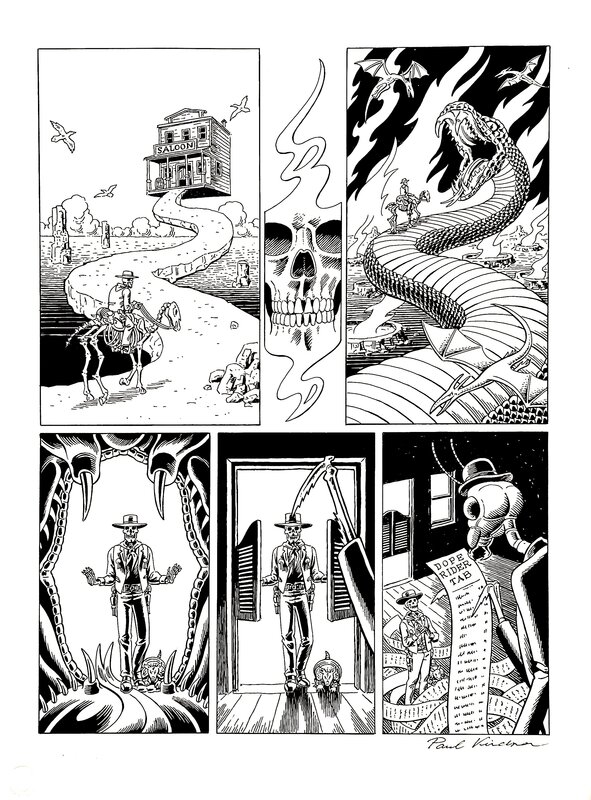 Dope Rider 6 par Paul Kirchner - Planche originale