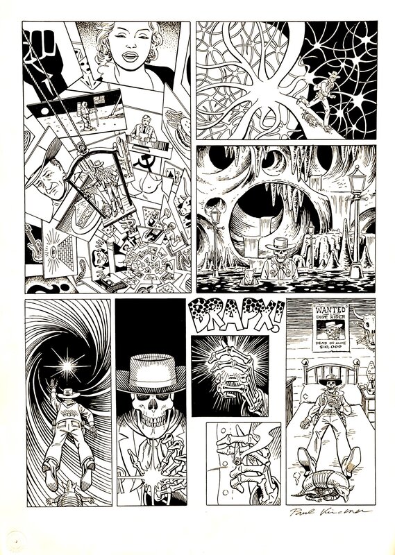 Dope Rider 7 par Paul Kirchner - Planche originale