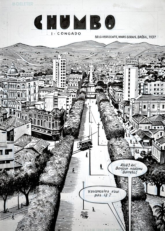 Chumbo par Matthias Lehmann - Planche originale