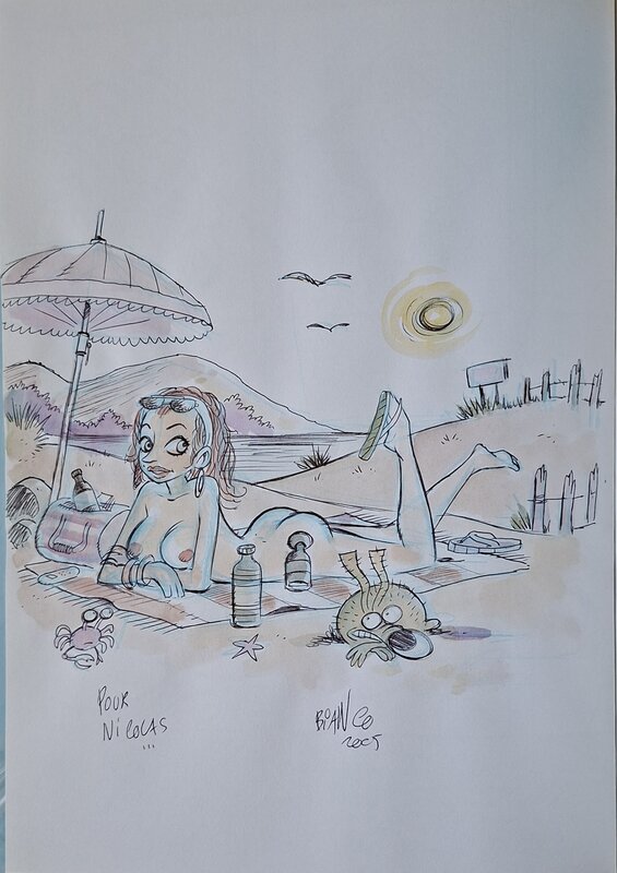 Guillaume Bianco, Maëva et Klébert  - Will - Sketch