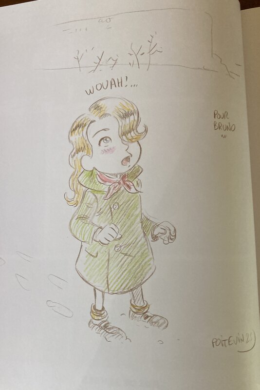 Petronille enfant par Arnaud Poitevin - Dédicace