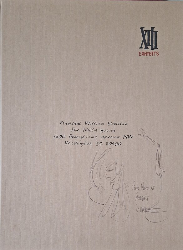 Kim Rowland - XIII by William Vance - Sketch