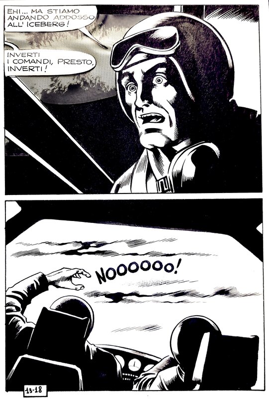 Dennis Cobb n. 13, p. 18, Magnus, éd. Corno  (1966) - Planche originale