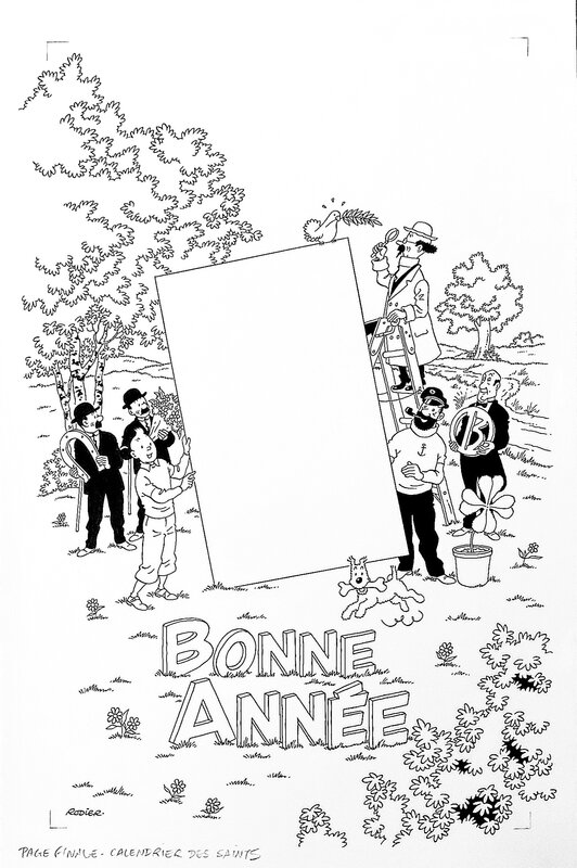 Bonne Année 2021 par Yves Rodier - Illustration originale