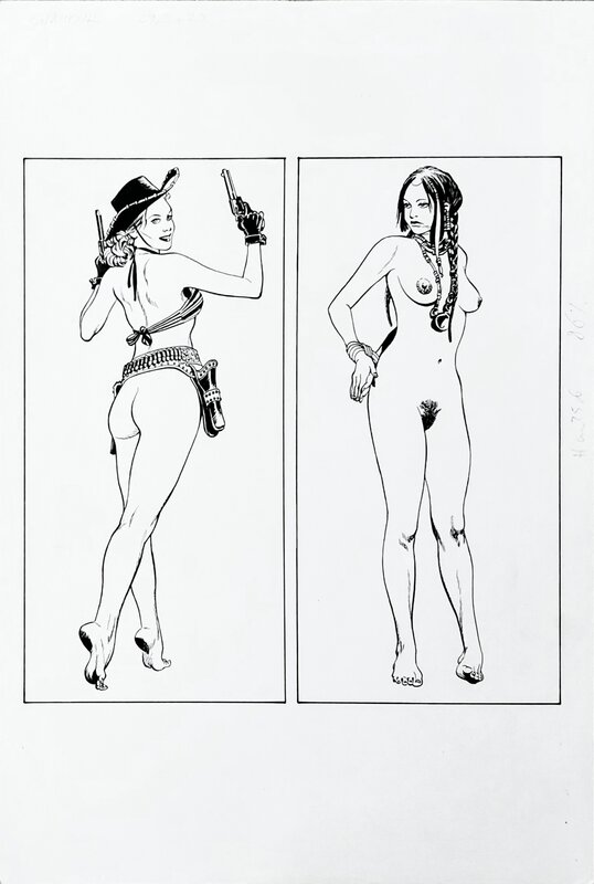 Massimo Rotundo, Glamour International - Illustration originale