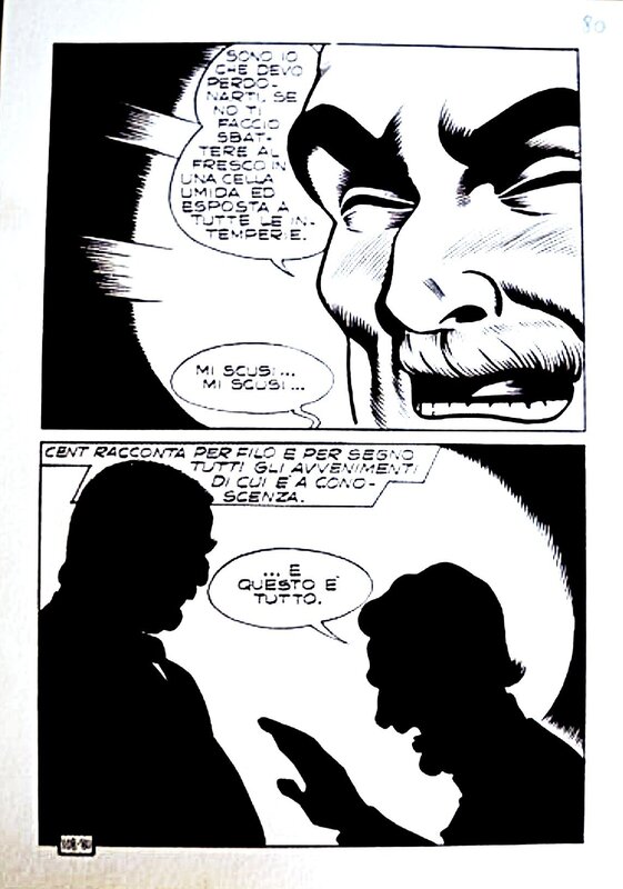 Satanik , Magnus, n° 108, p. 80, 1969 - Planche originale