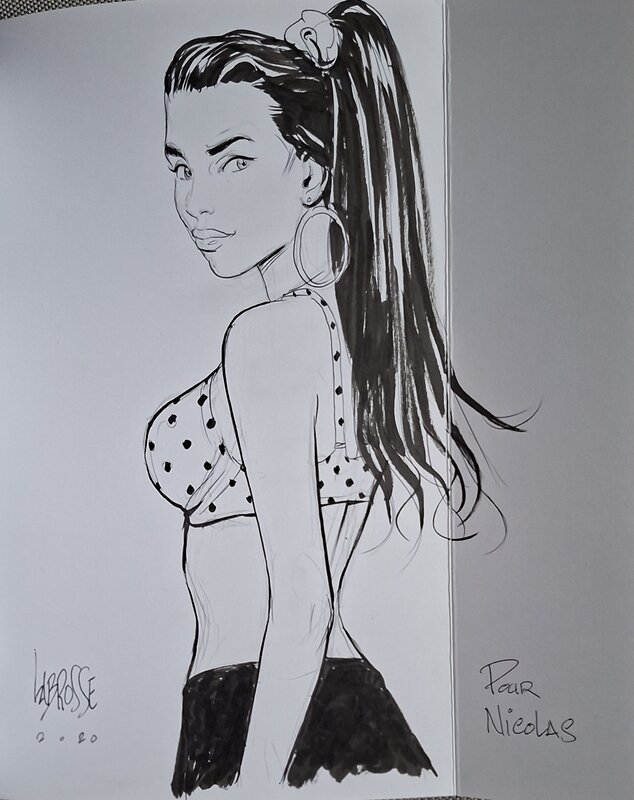 Pin-Up by Thierry Labrosse - Sketch