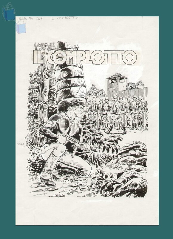 Mister NO par Roberto Diso - Couverture originale