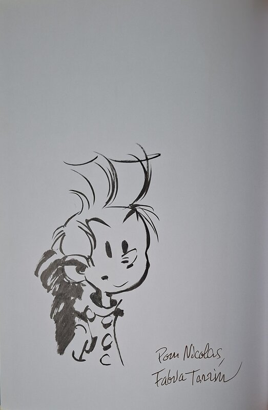 Fabrice Tarrin, Spirou - Le tombeau des Champignac - Sketch