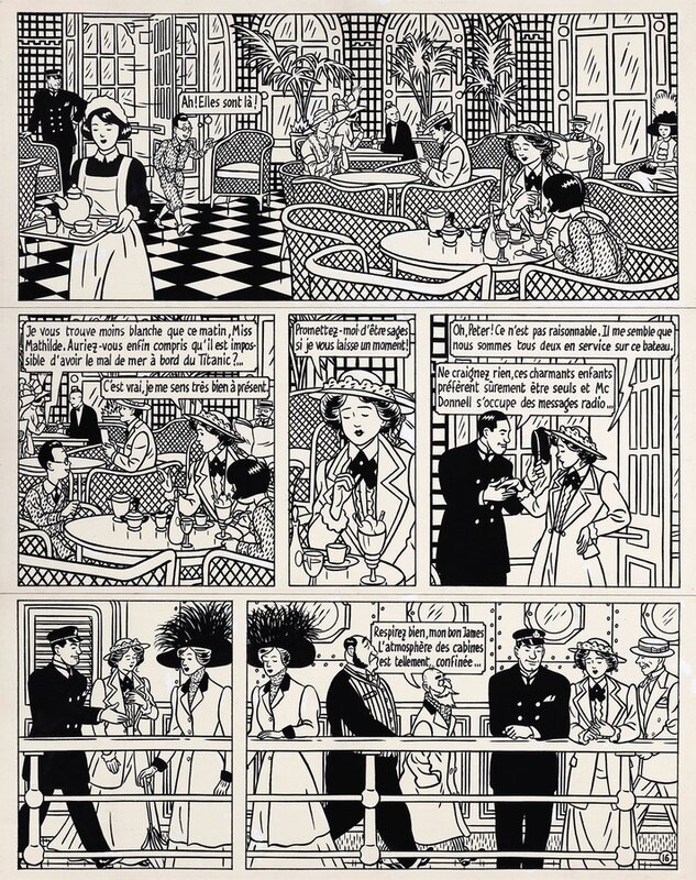 Floc'h : Albany & Burgess , A la recherche de Sir Malcom - Comic Strip