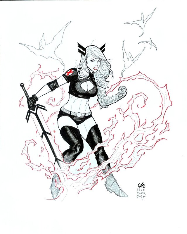 Magik by Frank Cho - Original Illustration