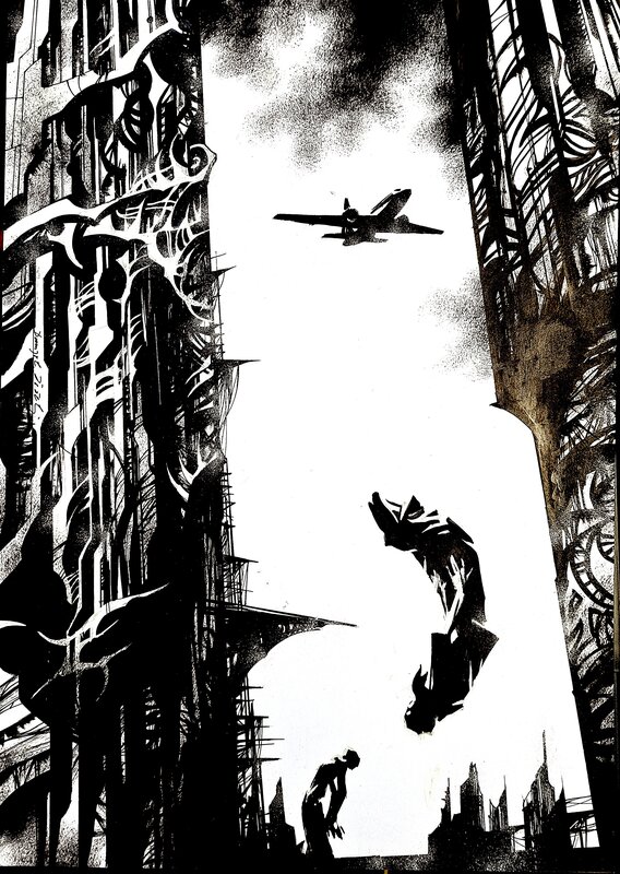 Danijel Zezelj, Grid, planche IX - Comic Strip