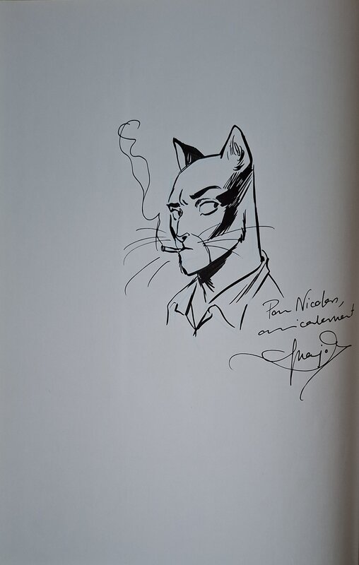 Blacksad by Juanjo Guarnido, Juan Diaz Canales - Sketch