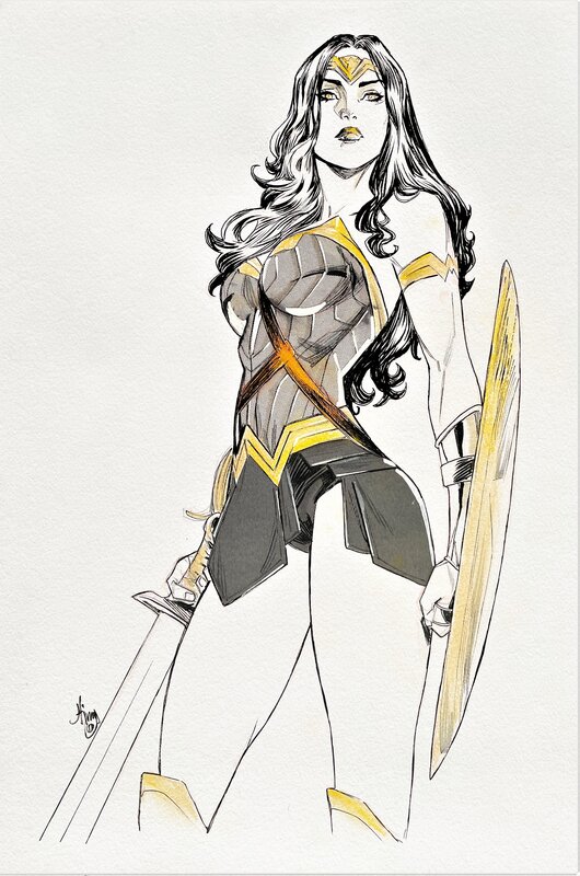 Wonderwoman by John Timms - Comic Strip