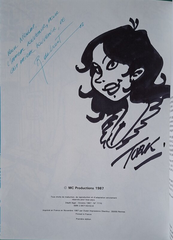 Pin-Up sur Parodies by Turk, Bob De Groot, Dany, Tibet - Sketch