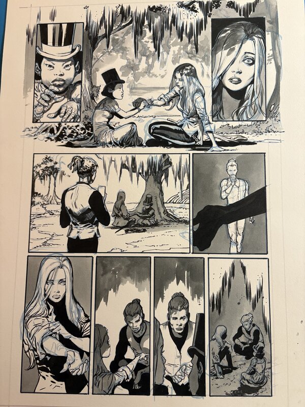 Winter Queen par Fernando Dagnino - Planche originale