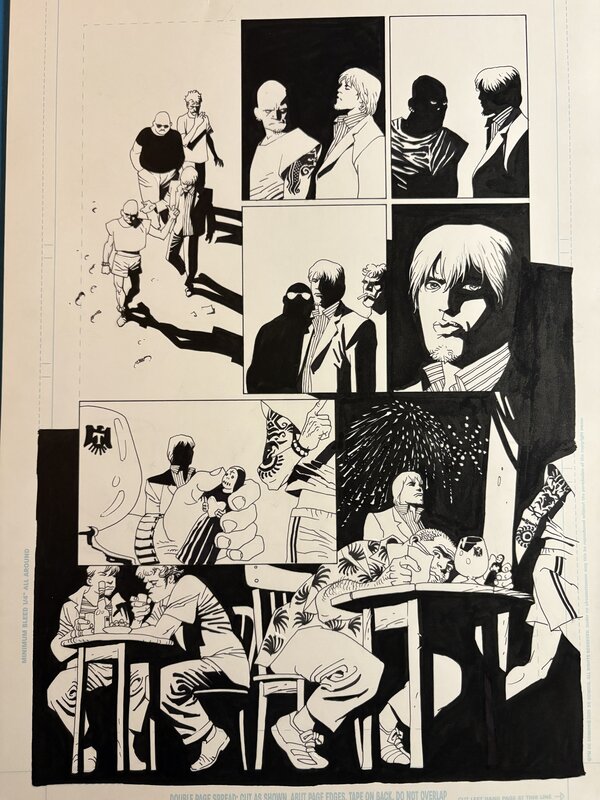 100 Bullets par Eduardo Risso - Planche originale