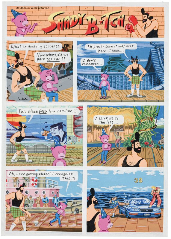 Vandenbroucke Brecht - Shady B*tch - Planche originale