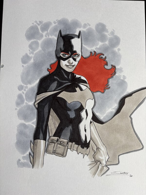 Daniel Sampere, Batgirl (Barbara Gordon) - Illustration originale