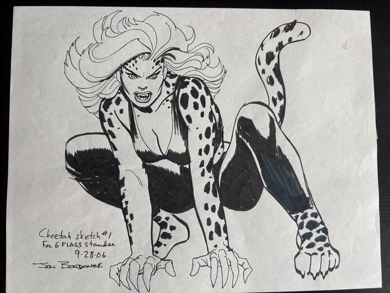 Cheetah par Jon Bogdanove - Œuvre originale