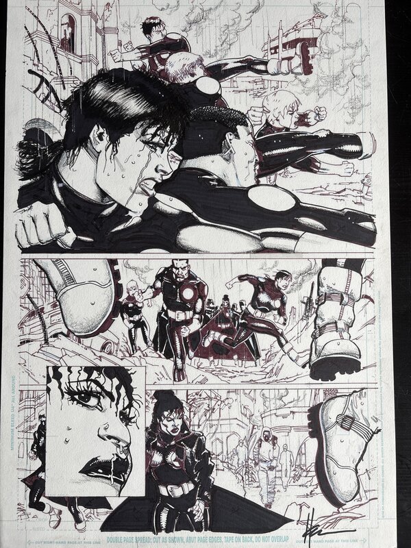 Howard Chaykin, Challengers of the Unknown - Planche originale