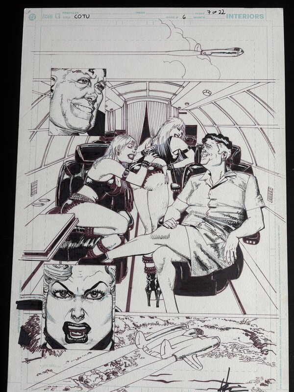 Howard Chaykin, Challengers of the Unknown - Planche originale