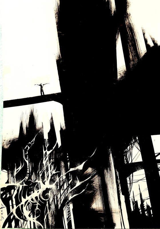 Danijel Zezelj, Grid, planche IV - Planche originale