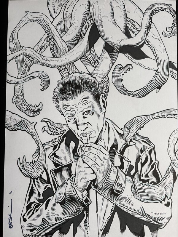John Constantine by Gary Erskine - Original Illustration