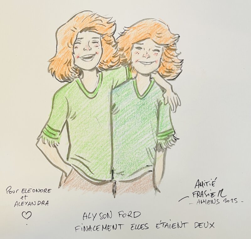 Deux Alyson Ford par Olivier Frasier - Dédicace
