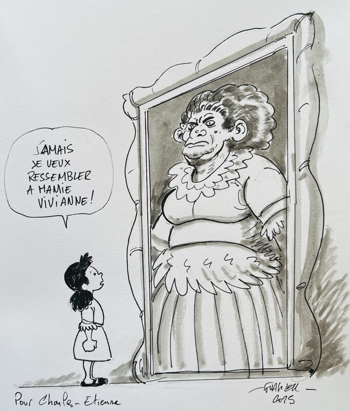 Mamie Viviane par Olivier Frasier - Dédicace