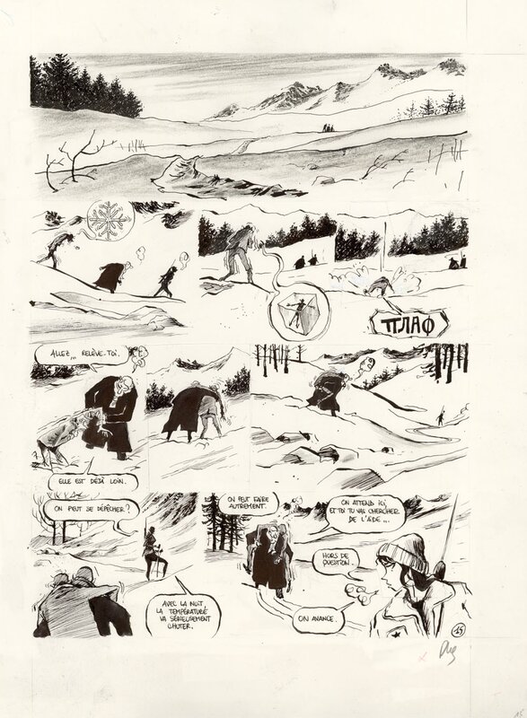 Pierre-Henry Gomont, Slava (T1) - Après la chute - Planche originale