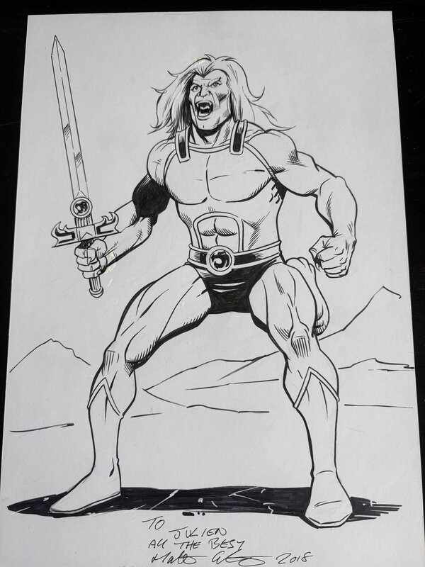 Martin Griffiths, Lion-O (Thundercats) - Illustration originale