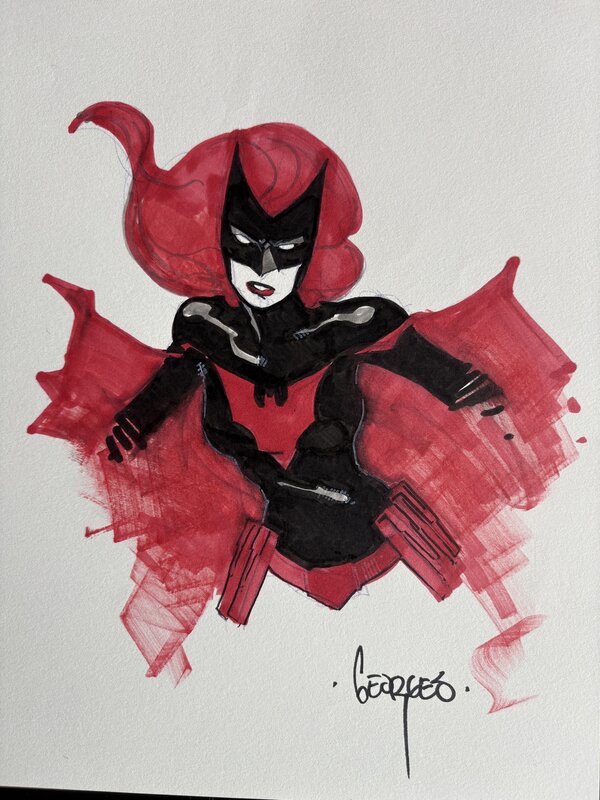 Batwoman par Georges Jeanty - Illustration originale