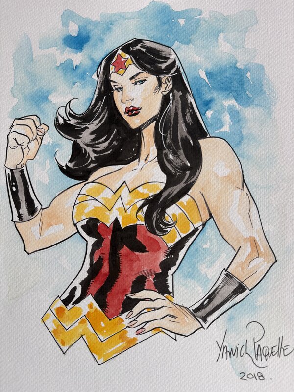 Wonder Woman par Yanick Paquette - Illustration originale