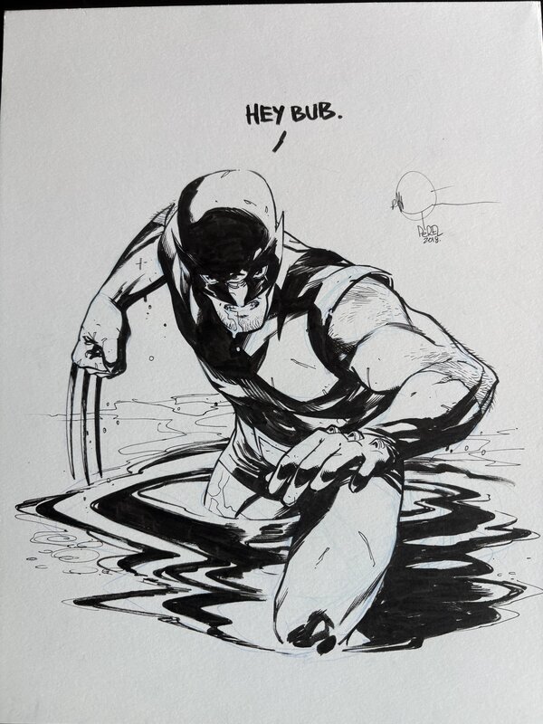 Wolverine par Ramon Perez - Illustration originale
